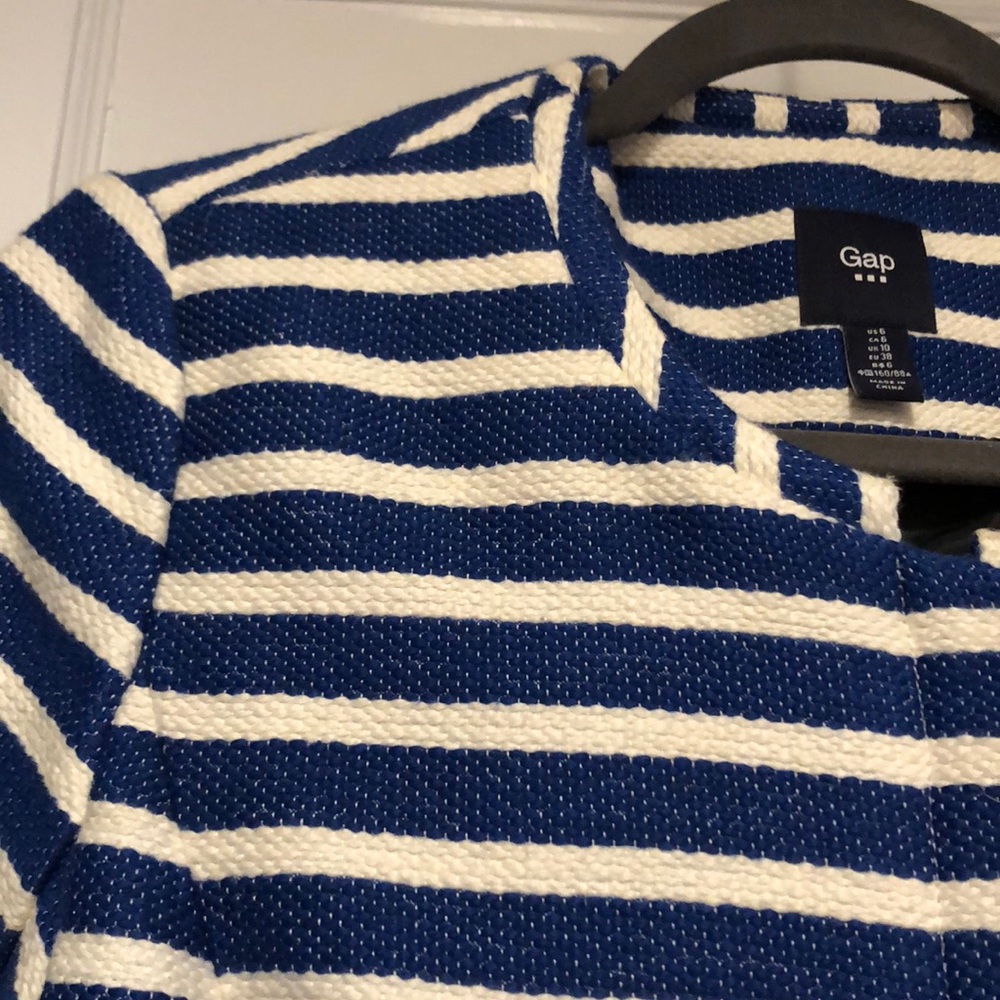 Gap nautical knit blazer size 6